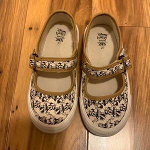 Zara girl’s minnie mouse canvas sneakers